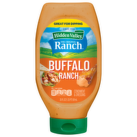 Hidden Valley Easy Squeeze Buffalo Ranch Condiment & Dressing, 20 Ounce