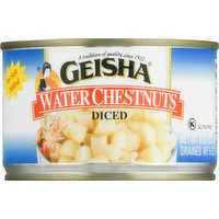 Geisha Diced Water Chestnuts, 8 Ounce