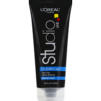 L'Oreal Studio Line Strong Hold Clean Gel, 6.8 Ounce