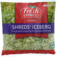 Fresh Express Shreds Iceberg Lettuce, 8 Ounce