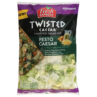 Fresh Express Twisted Pesto Caesar Chopped Salad Kit, 9.5 Ounce