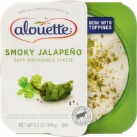 Alouette Smoky Jalapeno Spreadable Cheese, 6.5 Ounce