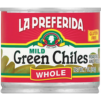 La Preferida Whole Green Chiles, 7 Ounce