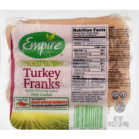 Empire Kosher Turkey Franks, 16 Ounce