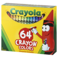 Crayola Color Crayons with Sharpener, 64 Each