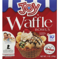 Joy Waffle Bowls, 10 Each