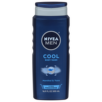 Nivea Men Cool 3-in-1 Body Wash, 16.9 Ounce