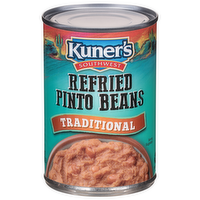 Kuner's Traditional Pinto Refried Beans, 15 Ounce