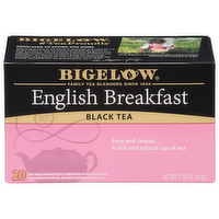 Bigelow English Breakfast Black Tea, 20 Each