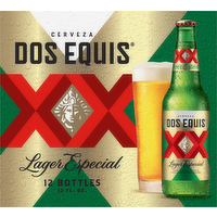 Dos Equis Lager Especial Beer, 12 Each