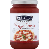 DeLallo Margherita Style Pizza Sauce, 12.3 Ounce