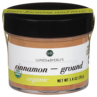 L&B Organic Ground Cinnamon, 1.4 Ounce