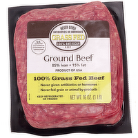 Grass Fed All-Natural 85% Lean Ground Beef, 16 Ounce