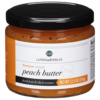 L&B Peach Butter, 12.5 Ounce