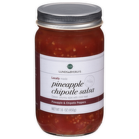 L&B Pineapple Chipotle Salsa, 16 Ounce