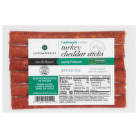 L&B Cheddar Turkey Snack Sticks, 8 Ounce