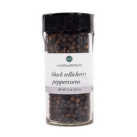 L&B Black Tellicherry Peppercorns Refill, 2.1 Ounce