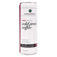 L&B Cold Press Coffee, 12 Ounce