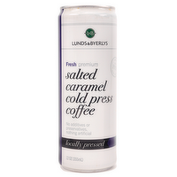 L&B Salted Caramel Cold Press Coffee, 12 Ounce