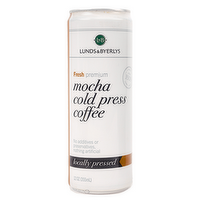 L&B Mocha Cold Press Coffee, 12 Ounce