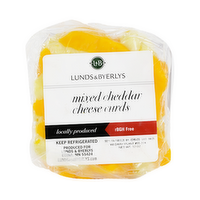 L&B Mixed Cheddar Cheese Curds, 10 Ounce