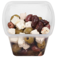 L&B Pitted Greek Olive Mix with Feta, 7.4 Ounce