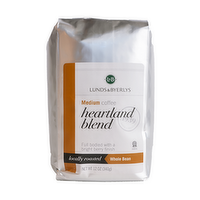 L&B Whole Bean Heartland Blend Coffee, 12 Ounce