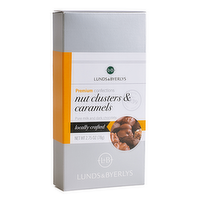 L&B Boxed Nut Clusters & Caramels Milk and Dark Chocolate, 2.75 Ounce