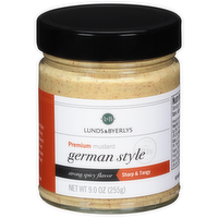 L&B German Style Mustard, 9 Ounce