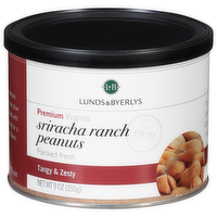 L&B Premium Virginia Sriracha Ranch Peanuts, 9 Ounce