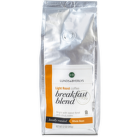 L&B Whole Bean Breakfast Blend Coffee, 12 Ounce