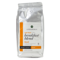 L&B Ground Decaf Breakfast Blend Coffee, 12 Ounce