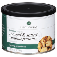 L&B Premium Roasted & Salted Virginia Peanuts, 10 Ounce