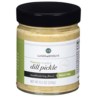 L&B Dill Pickle Mustard, 8.5 Ounce