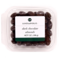 L&B Dark Chocolate Almonds, 7 Ounce