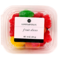 L&B Fruit Slices Gummy Candy, 14 Ounce