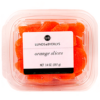 L&B Orange Slices Candy, 14 Ounce