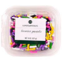 L&B Licorice Pastels, 8 Ounce