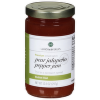 L&B Pear Jalapeno Pepper Jam, 10.5 Ounce