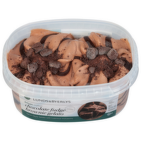 L&B Chocolate Fudge Brownie Gelato, 30 Ounce