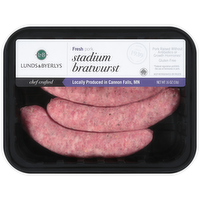 L&B Fresh All Natural Stadium Bratwurst, 16 Ounce