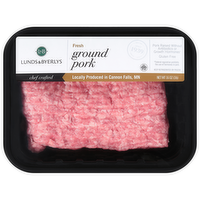 L&B Fresh All Natural Ground Pork, 16 Ounce