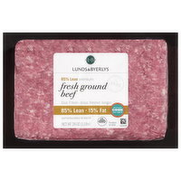 L&B Fresh 85% Lean Premium Ground Beef, 24 Ounce