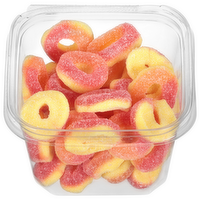 L&B Summer Gummy Peach Rings, 10 Ounce