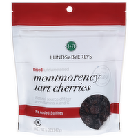 L&B Dried Unsweetened Montmorency Tart Cherries, 5 Ounce