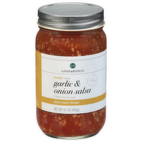 L&B Garlic & Onion Salsa, 16 Ounce