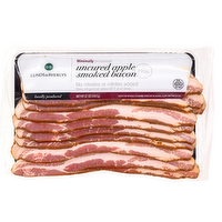 L&B Uncured Apple Smoked Bacon, 12 Ounce