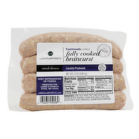 L&B Fully Cooked Bratwurst, 12 Ounce