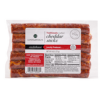 L&B Cheddar Smoked Sausage Snack Sticks, 8 Ounce