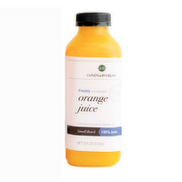 L&B Freshly Squeezed Orange Juice, 16 Ounce